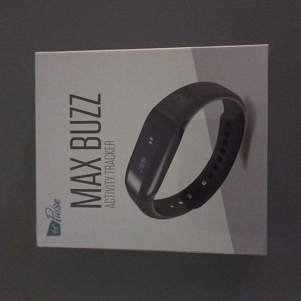 NWT Max Buzz Activity Tracker pedometer watch virgin pulse